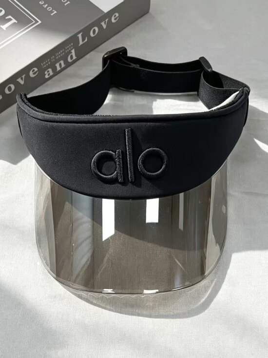 ALO Yoga Accessories - NWT🥰Alo Yoga Airlift Solar Visor Black Tennis Golf Cap⛅Adjustable,Sporty